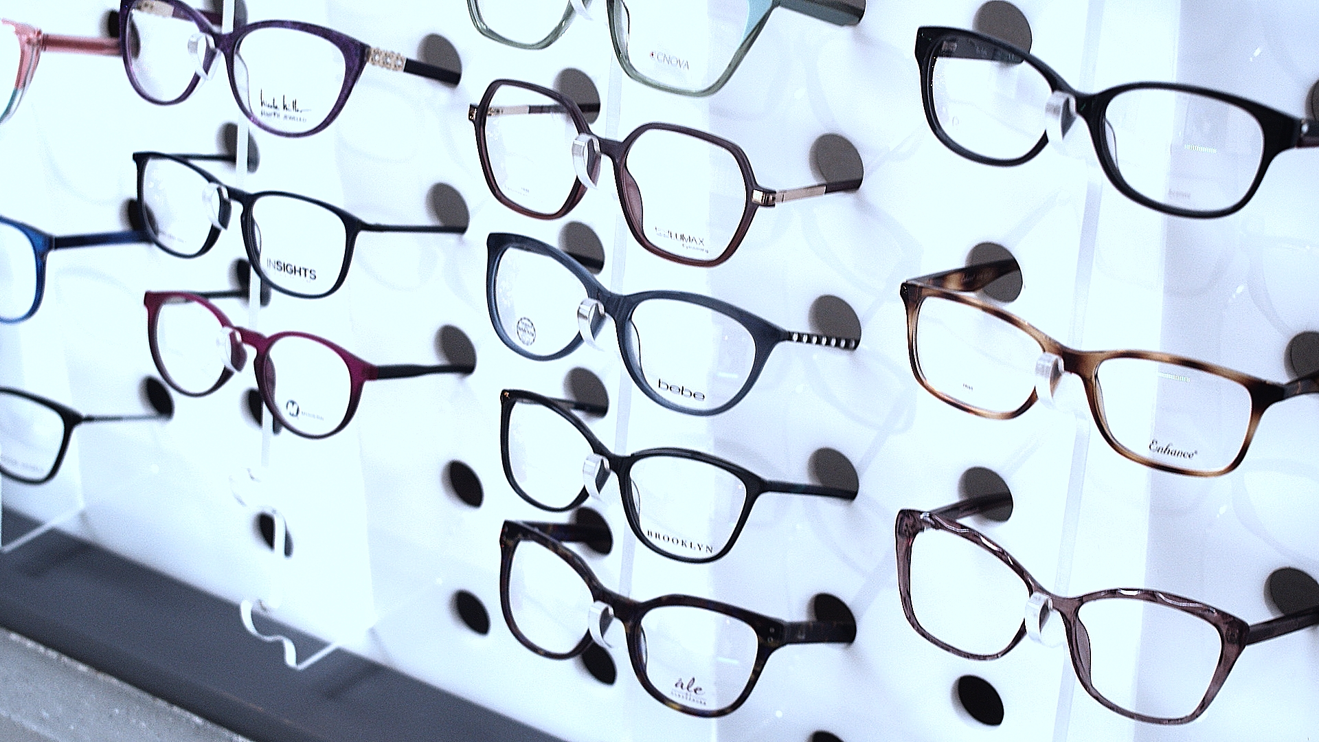 Beautiful eyewear collection at EyeDeal Optical